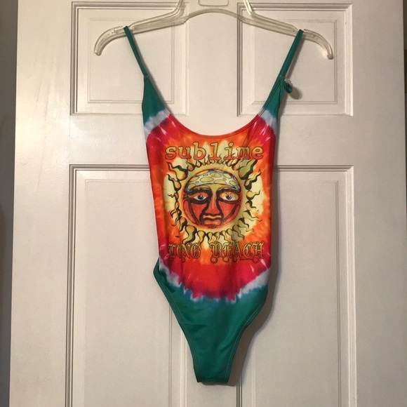 Forever 21 Tops - Forever 21 Sublime Tie Dye Bodysuit